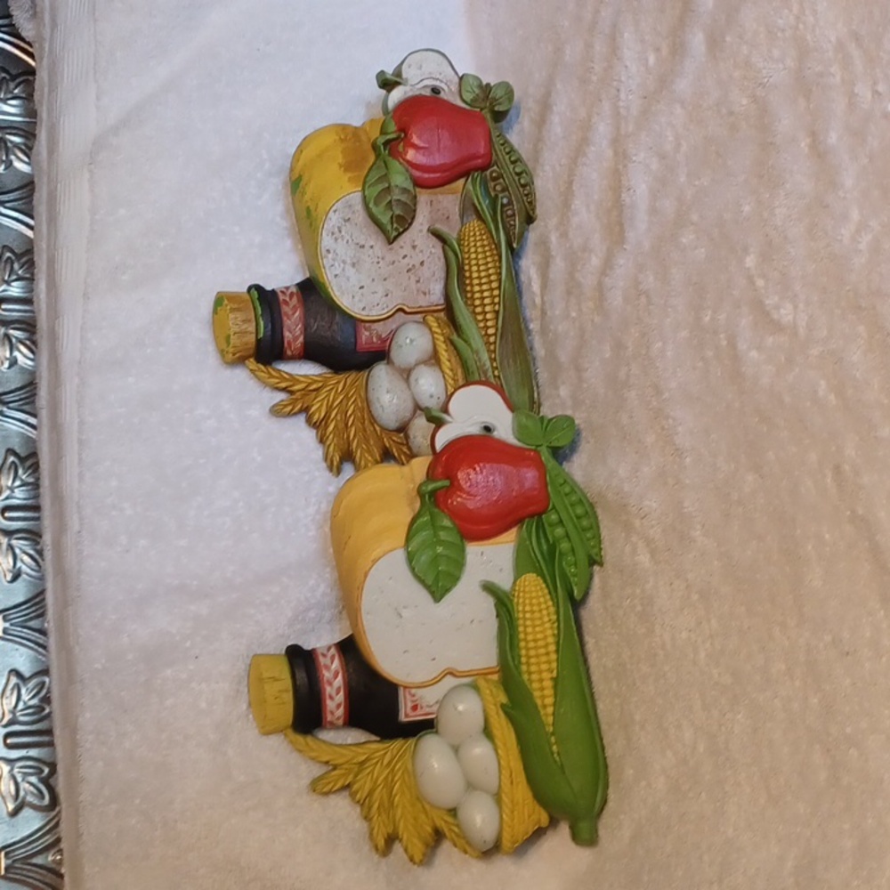 Syroco kitchen wall decor set of 2 vintage wall decor